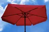 Linder Exclusiv Ombrellone da giardino 300 cm Rosso scuro Anteprima dell’immagine prodotto 4