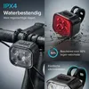 Inlustro 4x Fietslampjes - LED Achterlicht en Voorlicht - Productafbeelding-voorbeeld 4