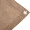 vidaXL Tappeto tenda 400x400 cm Taupe Anteprima dell’immagine prodotto 5