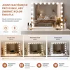 ZMH miroir maquillage éclairé 60X80CM Bluetooth LED grand Voir les images du produit 11