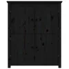 vidaXL Sideboard Noir 83x41,5x100 cm Pin massif Voir les images du produit 5