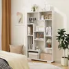 GOPLUS Bücherregal in geometrischer Form, Würfelregal mit Produktbild-Vorschau 2