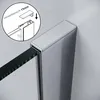 SONNI Walk-In Douches 76cm avec 8mm Nano revêtement Walk in Voir les images du produit 7