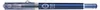 A close-up, studio shot of a blue pen against a white background. Produktbild-Vorschau
