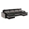 Ecksofa SPARTA U-FORM mit Schlaffunktion - Eckcouch mit 3 Produktbild-Vorschau 2