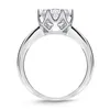 JEWLIX Verlobungsring 925 Silber Rauten Zirkonia VR0121 Produktbild-Vorschau 2