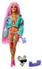 Barbie Extra Růžové copánky Náhled obrázku produktu 9