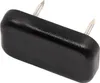 Adsamm® | 32 x Kunststoffgleiter mit Nagel | 18x30 mm | Produktbild-Vorschau 1
