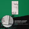 Leinwand Wanduhr Wandkunst Uhr Geräuschlos 30x60 Wohnkultur Produktbild-Vorschau 5