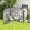 Pavillon Seitenwände 2er Set wasserdicht, Seitenteile mit Produktbild-Vorschau 4