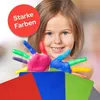 Primaflor Spielteppich SITZKREIS - Rund - Blau - 133cm - Produktbild-Vorschau 6