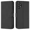 A black book-style phone case is shown from the front and back. Náhľad obrázku produktu