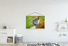MuchoWow® Textilposter Tiger - Natur - Kopf 120x80 cm mit Produktbild-Vorschau 2