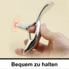 dreieckiger massagestab aus metall, guasha-brett für Produktbild-Vorschau 4