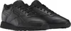 A pair of black Reebok sneakers shown from a slightly elevated side angle against a white background. Voir les images du produit