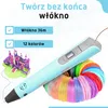 Fleau Kids 3D Pióro Startowy Niebieski L - 36m Filamentu - Podgląd zdjęcia produktu 10