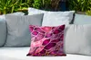 MuchoWow® Outdoor Kissen - Abstrakter Hintergrund mit lila Produktbild-Vorschau 4