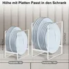 4-teiliges Abtropfgestell, aufrechtes Topfdeckelgestell, Produktbild-Vorschau 5