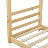 Detská posteľ s lamelovým roštom Domová posteľ Drevo 80x160 Náhľad obrázku produktu 6