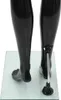 vidaXL Mannequin féminin avec socle en verre noir 175 cm Voir les images du produit 5