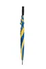 IKEA Regenschirm Blau Gelb Länge 100 cm Ø 130 cm Polyester Produktbild-Vorschau 2