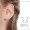 Ohrklemmen 925 Silber Zirkonia Ohr Kletterer Ear Climber Produktbild-Vorschau 2