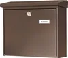 Burg-Wächter AMSTERDAM.867 BR Briefkasten Stahlblech Braun Produktbild-Vorschau 6