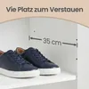 VASAGLE botník s nastavitelnými policemi, úložná skříňka se Náhled obrázku produktu 6