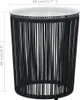 vidaXL 3-częściowy zestaw bistro z poduszkami rattan PVC Podgląd zdjęcia produktu 10
