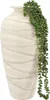 Bodenvase RELIEF 50cm  - bauchig, cremefarben, Keramik, Produktbild-Vorschau 2