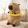 Mascotte grande peluche giocattolo capibara con anatra 100 Anteprima dell’immagine prodotto 4