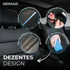 Kewago Kindersitzunterlage Auto Sitzschoner - 2 Stück Produktbild-Vorschau 3