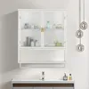 MODFU Sideboard Beistellschrank mit offenem Regal,mit Produktbild-Vorschau 2
