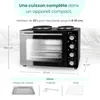 Emerio MO-125236.4 Emerio Ofen mit 2 Kochplatten Productafbeelding-voorbeeld 12