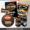 Harley Kühlschrank-Magnete 9 Stück Retro Nostalgic-Art Produktbild-Vorschau 5
