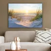MuchoWow® - Leinwandbilder - Strand - Sonne - Düne - Gras - Produktbild-Vorschau 5