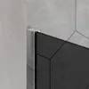 Duschabtrennung Walk-In Nano Echtglas EX101 - Graues Glas - Produktbild-Vorschau 3