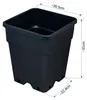 Pflanztopf, quadratisch/schwarz, 18 Liter Produktbild-Vorschau 1
