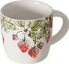 Keramikbecher mit Erdbeermuster STRAWBERRY, 450 ml Produktbild-Vorschau 1