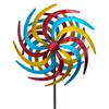 Metall Windrad bunt - 210 x 61 cm - Deko Windspiel Produktbild-Vorschau 3