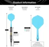 CyeeLife Dartpfeile Kunststoffspitze Set 3 Stück 18g Profi Produktbild-Vorschau 2