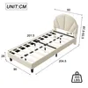 INONEFT Kinderbett 90 × 200 cm, Einzelbett, polsterbett mit Produktbild-Vorschau 6