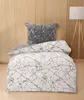 Bettwäsche 100% Baumwolle 135x200 cm Renforce Marmor Produktbild-Vorschau 4