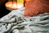 Plaid Uni di Flanell - lino 180 × 230 cm - atmosfera Anteprima dell’immagine prodotto 5
