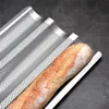 INF Blacha do pieczenia bagietki, ze stali nierdzewnej Podgląd zdjęcia produktu 5