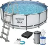 Bestway Steel Pro 4.57m x 1.22m, Grau/Blau, 16015 l, Produktbild-Vorschau 29