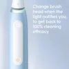 Oral-B iO 3 Brosse à dents vibrante pour adultes Bleu clair Voir les images du produit 6