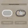 Kúpe??ové zrkadlo 100x70cm - oválny s LED osvetlením - LED Náhľad obrázku produktu 8