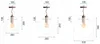 tooLight Pendellampe App309-3C Lassi Glas Schwarz Produktbild-Vorschau 4