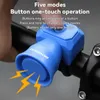 Elektronische Fahrradklingel USB Ladefunktion wasserdicht Produktbild-Vorschau 4